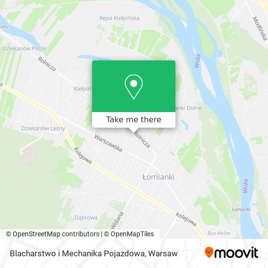 Blacharstwo i Mechanika Pojazdowa map