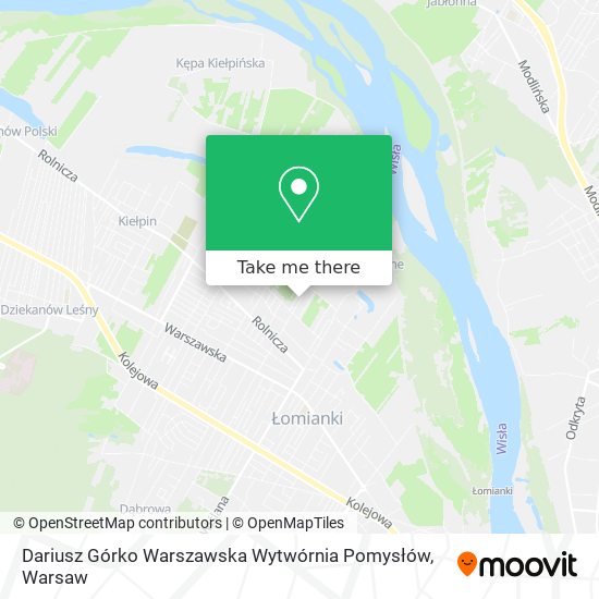 Dariusz Górko Warszawska Wytwórnia Pomysłów map