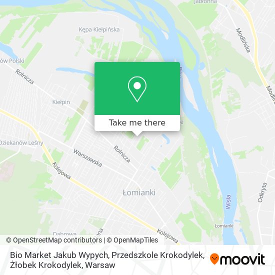 Bio Market Jakub Wypych, Przedszkole Krokodylek, Żłobek Krokodylek map