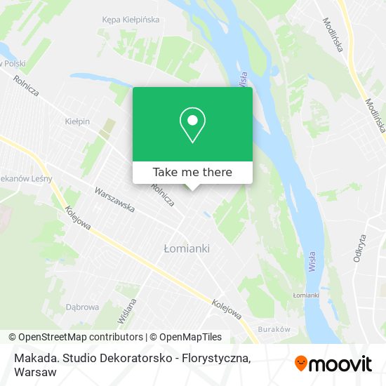 Makada. Studio Dekoratorsko - Florystyczna map