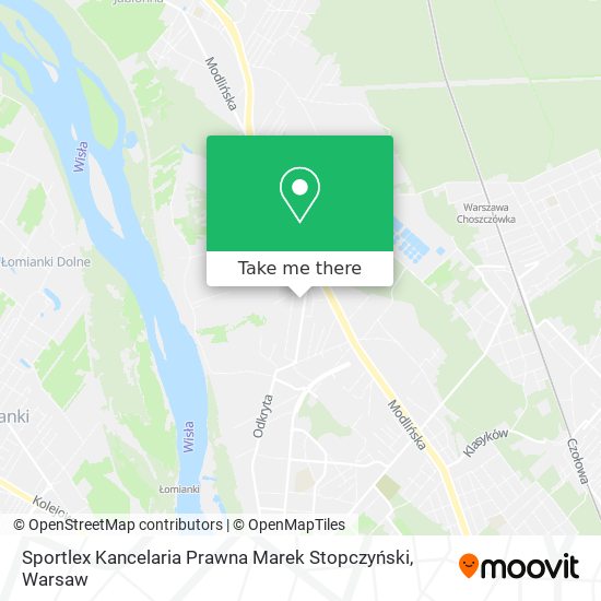 Sportlex Kancelaria Prawna Marek Stopczyński map