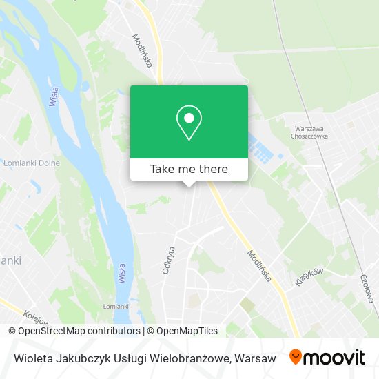 Wioleta Jakubczyk Usługi Wielobranżowe map