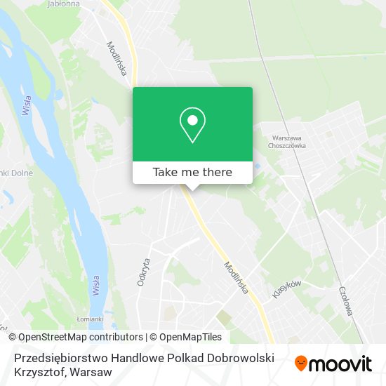 Przedsiębiorstwo Handlowe Polkad Dobrowolski Krzysztof map