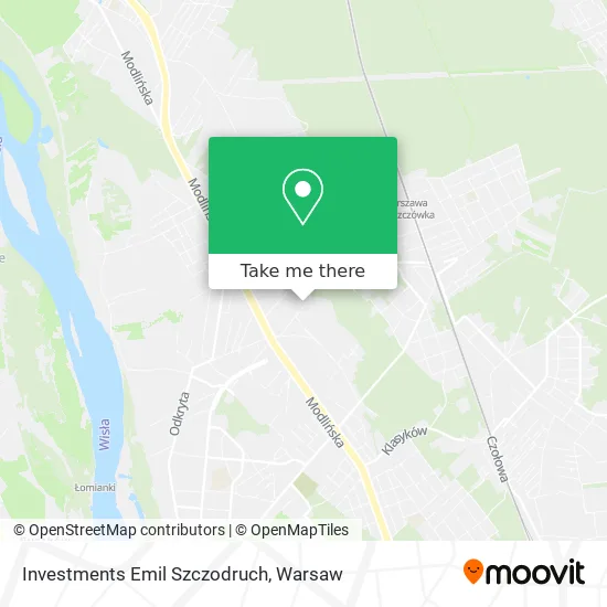 Investments Emil Szczodruch map