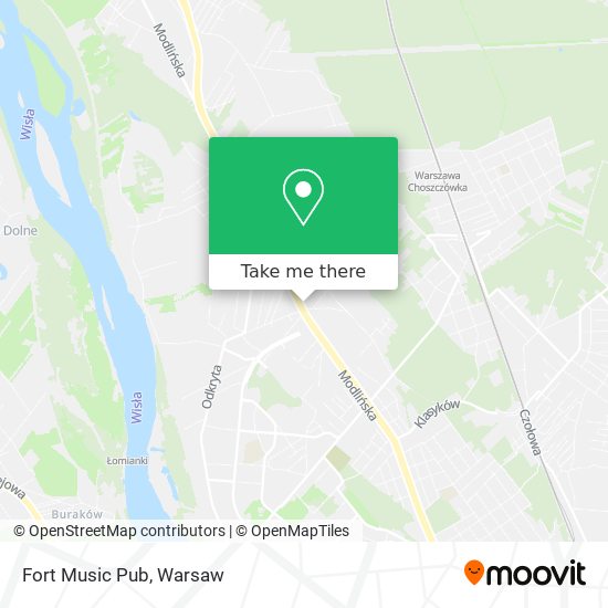 Fort Music Pub map