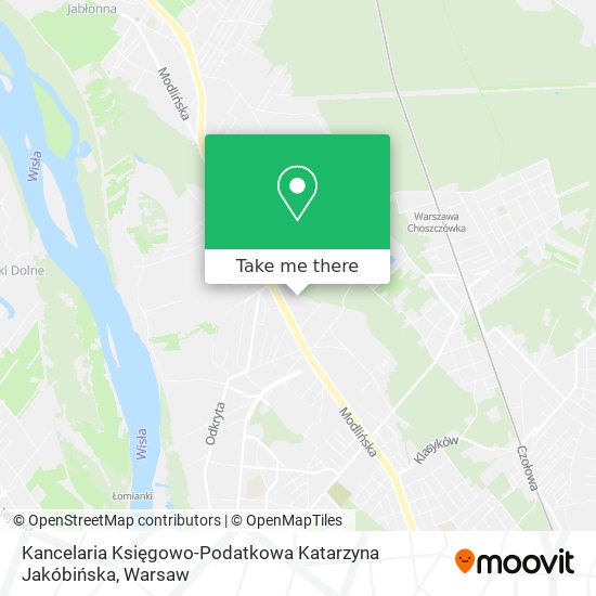 Kancelaria Księgowo-Podatkowa Katarzyna Jakóbińska map