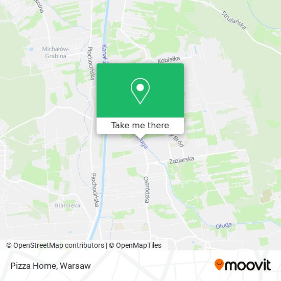 Pizza Home map