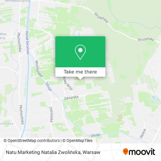 Natu Marketing Natalia Zwolińska map