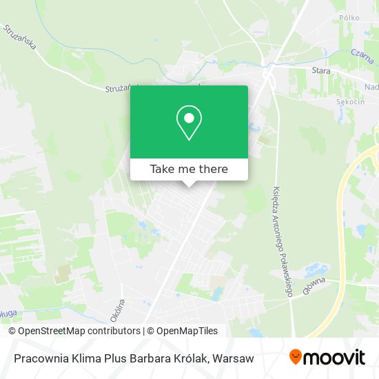 Pracownia Klima Plus Barbara Królak map