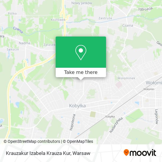 Krauzakur Izabela Krauza Kur map