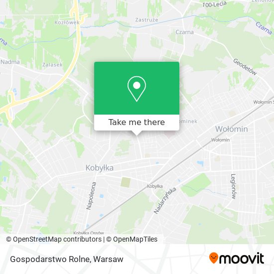 Gospodarstwo Rolne map