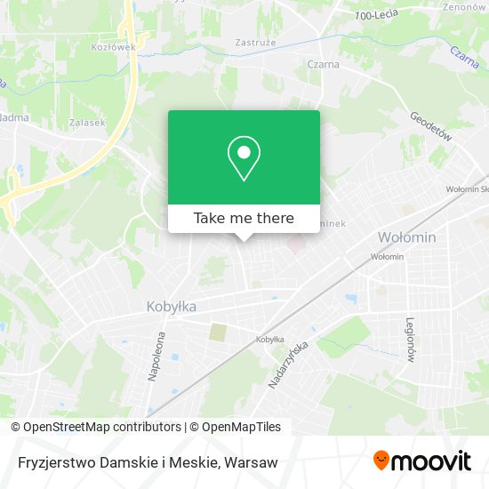 Fryzjerstwo Damskie i Meskie map