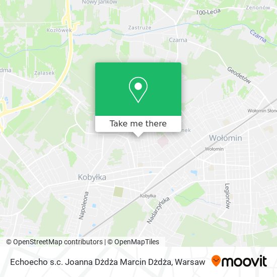 Echoecho s.c. Joanna Dżdża Marcin Dżdża map