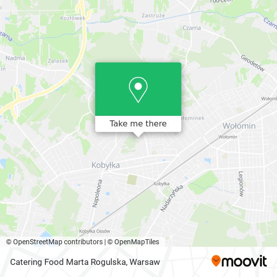 Catering Food Marta Rogulska map