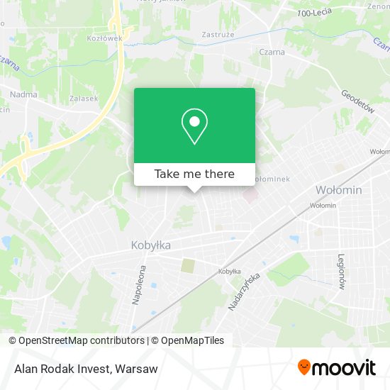 Alan Rodak Invest map