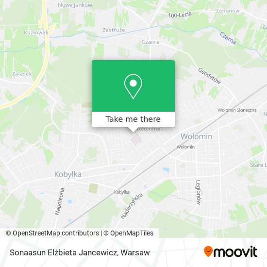 Sonaasun Elżbieta Jancewicz map