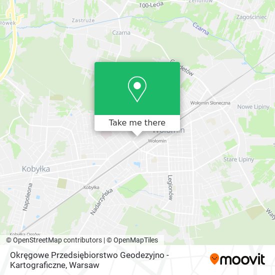 Okręgowe Przedsiębiorstwo Geodezyjno - Kartograficzne map