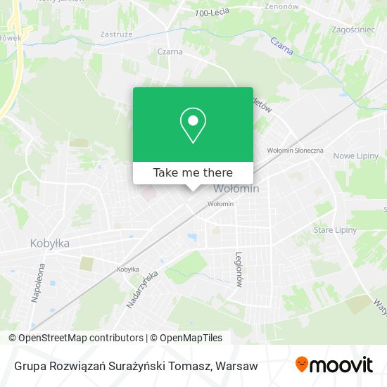 Grupa Rozwiązań Surażyński Tomasz map