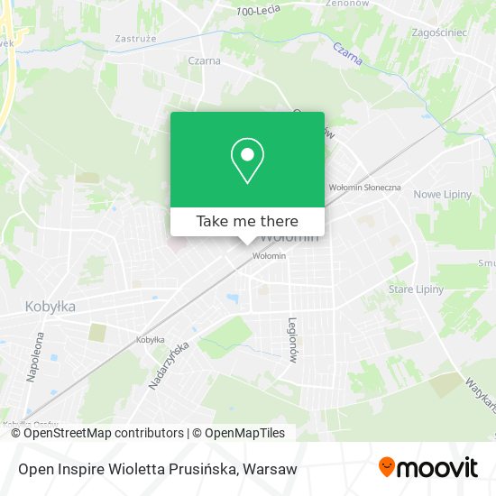 Open Inspire Wioletta Prusińska map