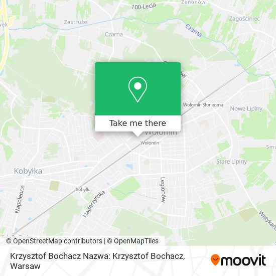 Krzysztof Bochacz Nazwa: Krzysztof Bochacz map