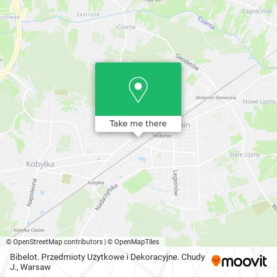 Bibelot. Przedmioty Użytkowe i Dekoracyjne. Chudy J. map