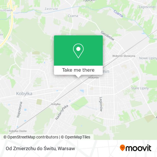 Od Zmierzchu do Świtu map