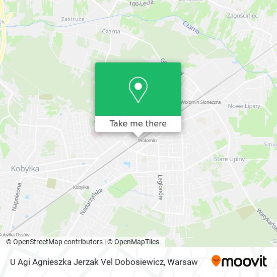 U Agi Agnieszka Jerzak Vel Dobosiewicz map