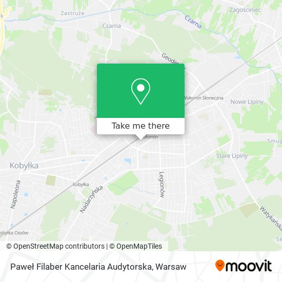 Paweł Filaber Kancelaria Audytorska map