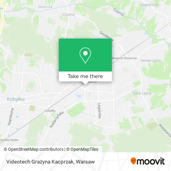 Videotech Grażyna Kacprzak map