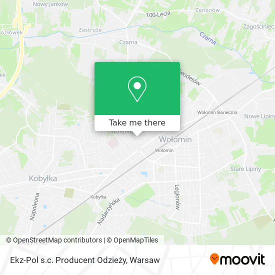 Ekz-Pol s.c. Producent Odzieży map