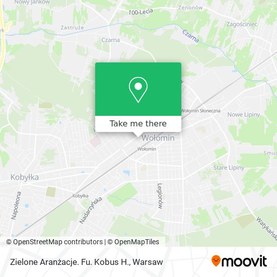 Zielone Aranżacje. Fu. Kobus H. map