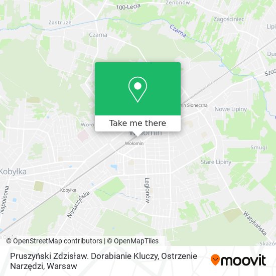 Pruszyński Zdzisław. Dorabianie Kluczy, Ostrzenie Narzędzi map