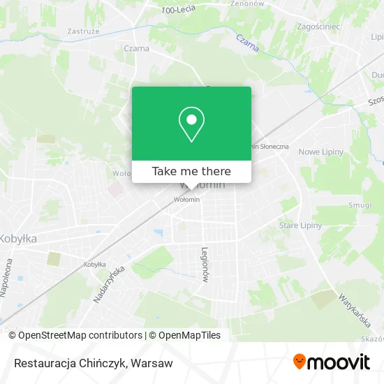 Restauracja Chińczyk map