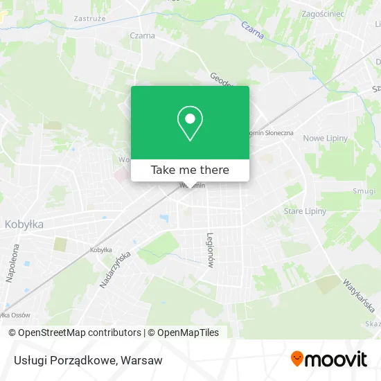 Usługi Porządkowe map