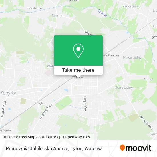 Pracownia Jubilerska Andrzej Tyton map