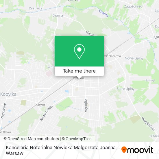 Карта Kancelaria Notarialna Nowicka Malgorzata Joanna