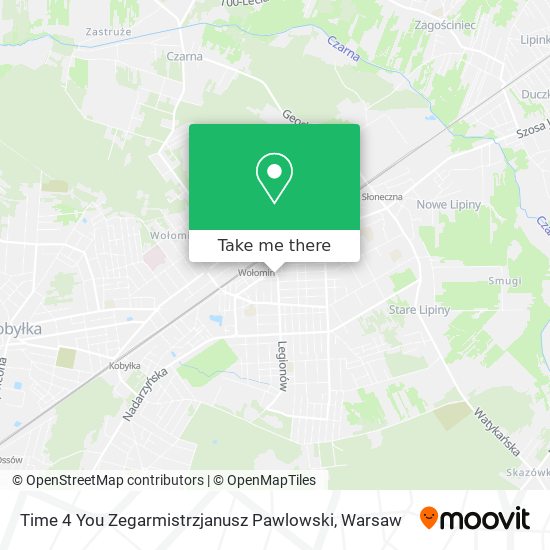 Карта Time 4 You Zegarmistrzjanusz Pawlowski