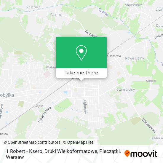 1 Robert - Ksero, Druki Wielkoformatowe, Pieczątki map