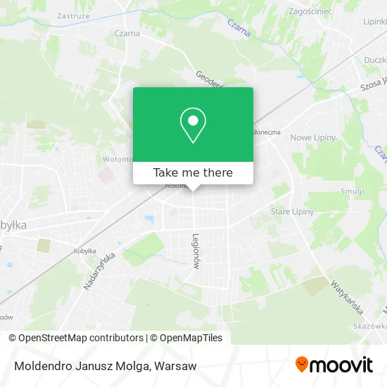 Карта Moldendro Janusz Molga