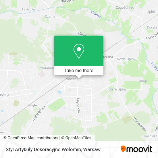 Styl Artykuły Dekoracyjne Wołomin map