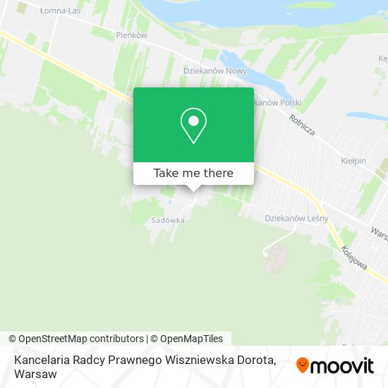 Kancelaria Radcy Prawnego Wiszniewska Dorota map