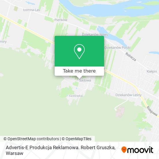 Advertis-E Produkcja Reklamowa. Robert Gruszka map