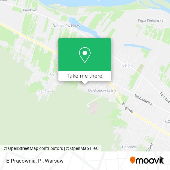 E-Pracownia. Pl map