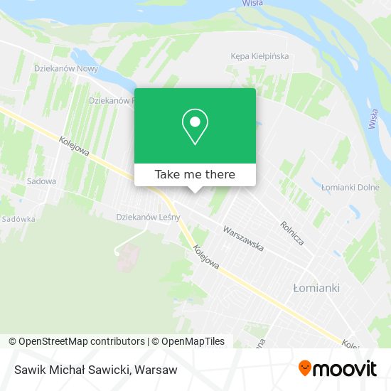 Sawik Michał Sawicki map