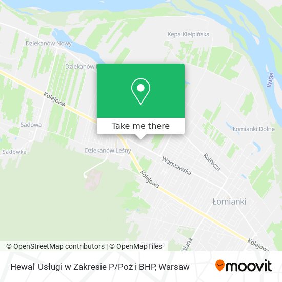 Hewal' Usługi w Zakresie P / Poż i BHP map