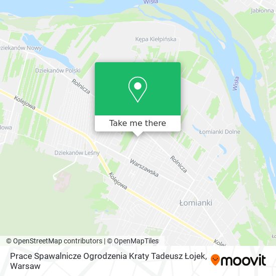 Prace Spawalnicze Ogrodzenia Kraty Tadeusz Łojek map