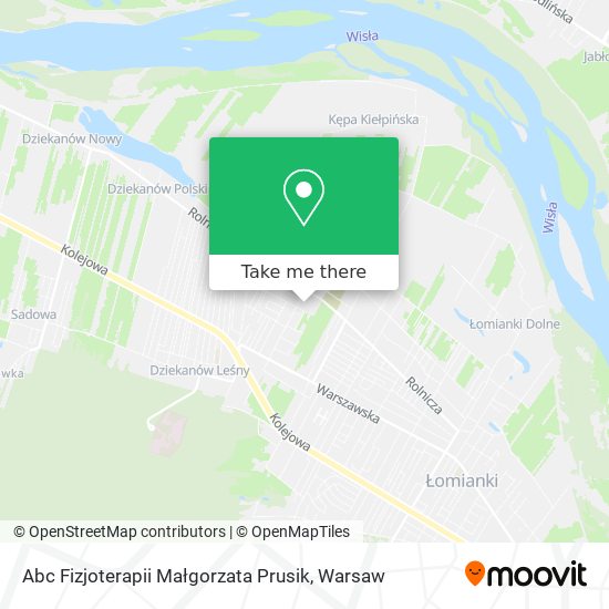 Abc Fizjoterapii Małgorzata Prusik map