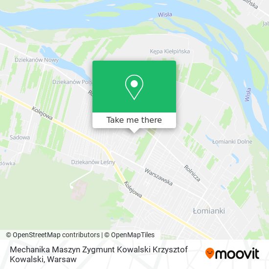 Карта Mechanika Maszyn Zygmunt Kowalski Krzysztof Kowalski