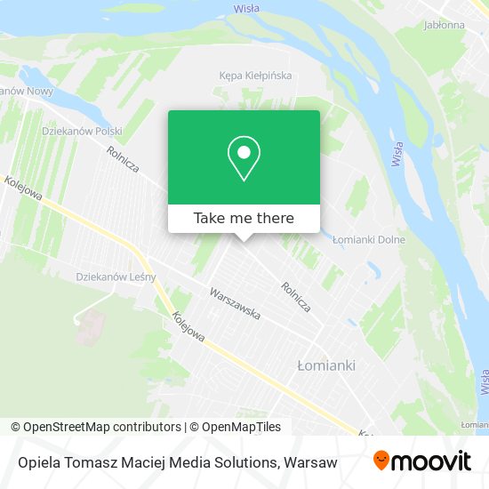 Opiela Tomasz Maciej Media Solutions map