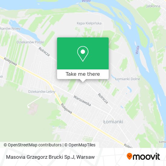 Masovia Grzegorz Brucki Sp.J map